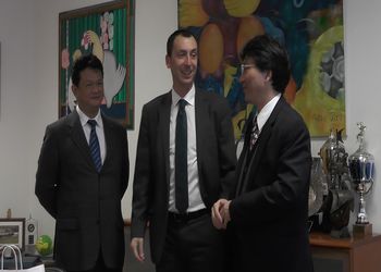 Visita do Embaixador Abel Lin do Centro Económico e Cultural de Taipei