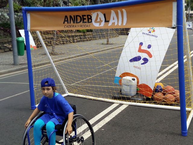 Andebol em Cadeira de Rodas - Dia Paralímpico no Funchal