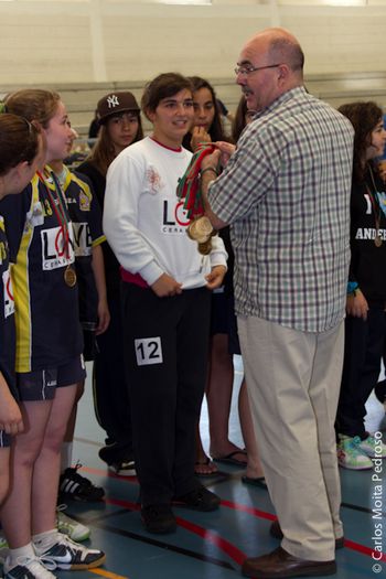 Fase Final Campeonato Nacional Iniciados Femininos 2ª Divisão - entrega de prémios