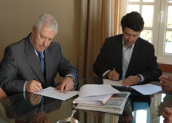 Assinatura de Protocolo de Parceria entre a Federação e a Câmara Municipal de Baião