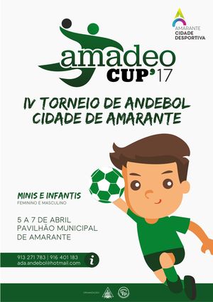 Cartaz Torneio Amadeo Cup 17