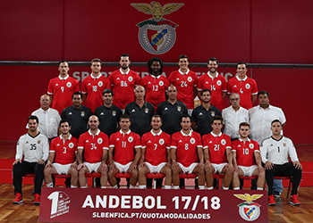 SL Benfica - Plantel Andebol 1 2017-2018