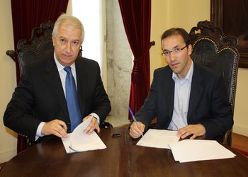 Assinatura do protocolo com a Câmara Municipal de Barcelos