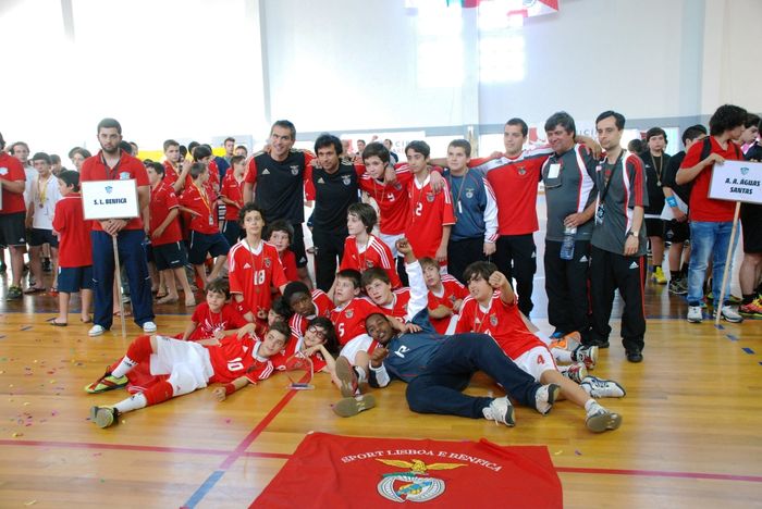 SL Benfica "A" - vencedor Encontro Nacional Infantis Masculinos