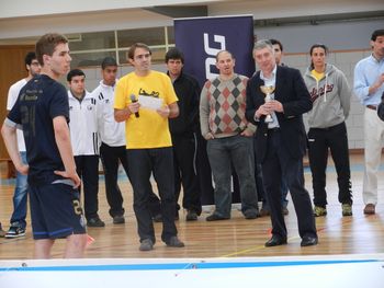 Presidente Ulisses Pereira no Torneio "Algarve Handball Cup" - 31/03 e 01/04, em Lagos