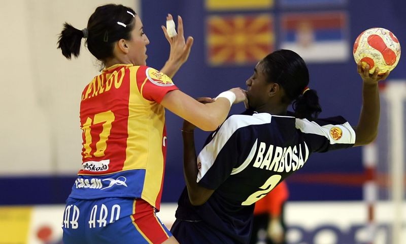Espanha : Portugal - Campeonato da Europa Seniores Femininos Macedónia 2008