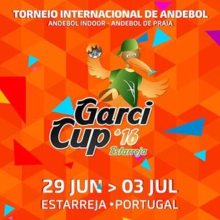 Cartaz Garcicup16 - Torneio Internacional Cidade de Estarreja