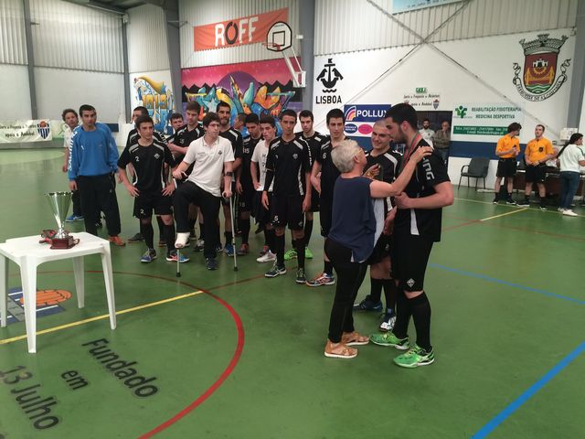 Águas Santas recebeu troféu de Campeão Nacional de Juvenis Masculinos da 1º Divisão