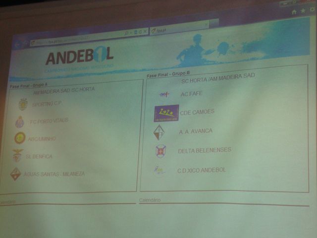 Sorteio Fase Final Andebol 1 2012-13