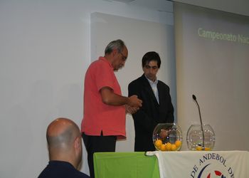 Sorteio do Campeonato Nacional 1ª Divisão Seniores Masculinos - Época 2009-2010