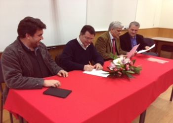 Assinatura de Protocolo entre a Federação e Agrupamento de Escolas Carolina Michaelis