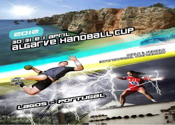 Cartaz Regulamento do Torneio Internacional Algarve Handball Cup 2012