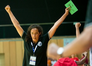 Sandra Fernandes (treinadora) - Euro Sub17