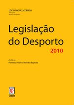 Livro "Legislação do Desporto" - Lúcio Correia