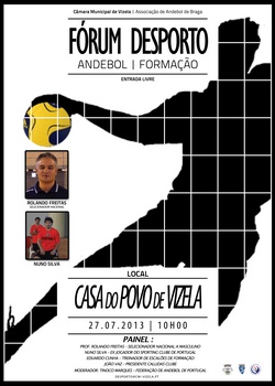 Cartaz Forum Desporto - Vizela