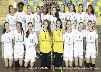 Seleção Nacional Juniores C Femininas 2016-2017 - foto: Luís Neves