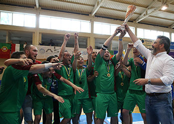 3rd European Handball Championship INAS - Portugal Tricampeão