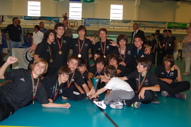AA Águas Santas Campeão Nacional Infantis Masculinos 2009-10