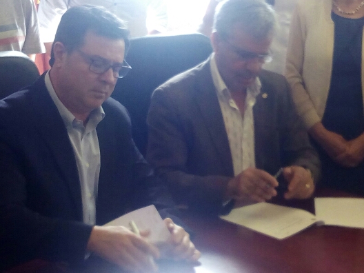 Assinatura do Protocolo de Colaboração entre a FAP e o Município de Vila Flor