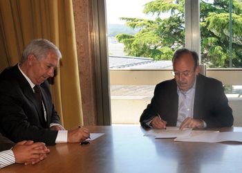 Assinatura de Protocolo de Parceria entre Federação e CM Santo Tirso