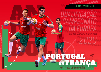 Cartaz Portugal : França - qualificação Campeonato da Europa 2020