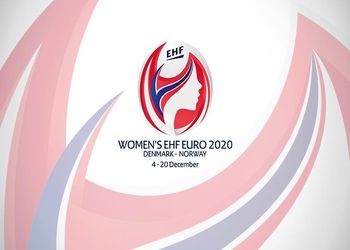 Logo Campeonato da Europa Seniores Femininos Dinamarca - Noruega 2020