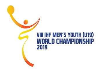 Logo Campeonato do Mundo Sub-19 Masculinos Macedónia do Norte 2019
