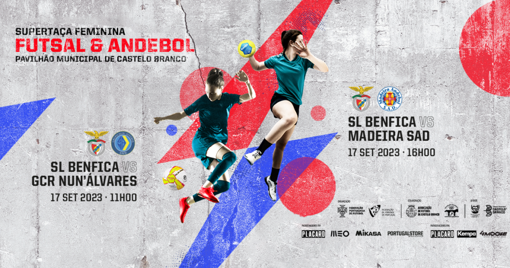 É hoje a Supertaça de Futsal Feminino 2022-2023